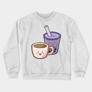 Taro Boba and Coffee xP Crewneck Sweatshirt